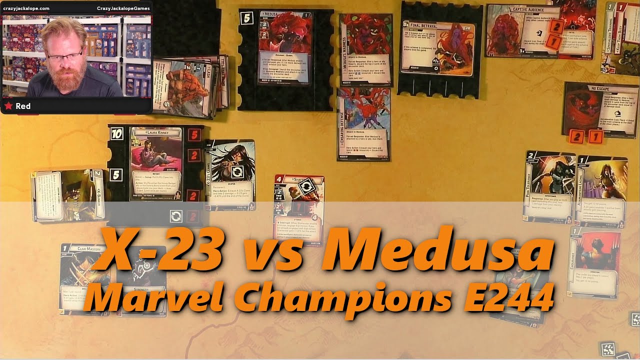 Marvel Champions Playthrough | X23 vs Medusa | E244