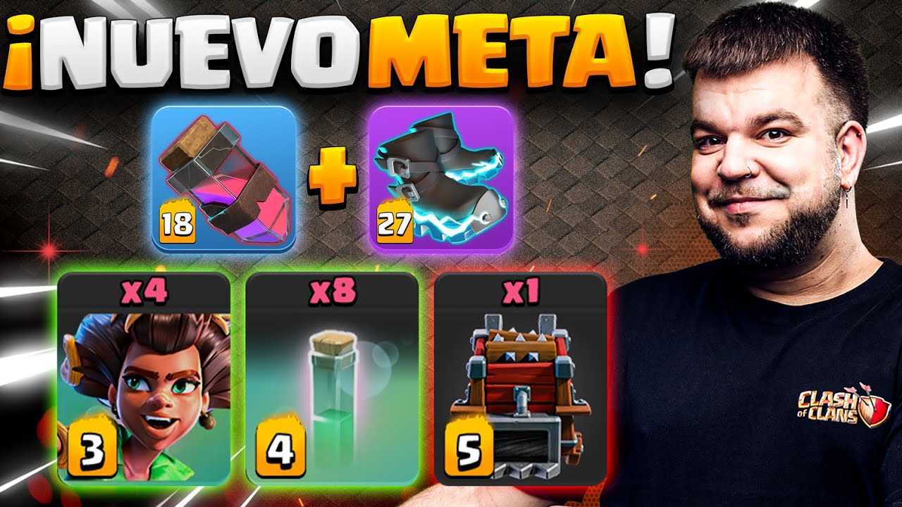 🔥 ¡NUEVO META! La NUEVA FORMA de USAR DRUIDAS que ARRASA en el COMPETITIVO | CLASH OF CLANS