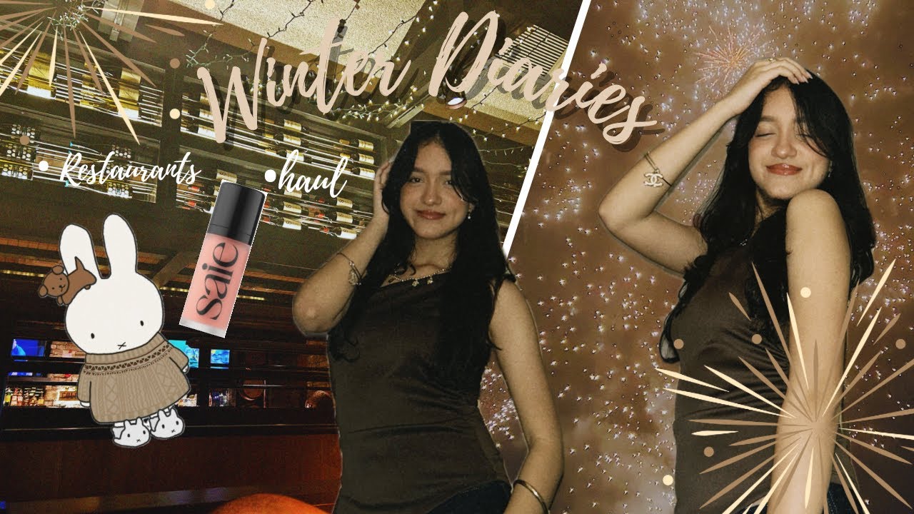 WINTER DIARIES 🧣🍪- Restaurants, Haul, Shopping, etc.- ElimaryDiaries