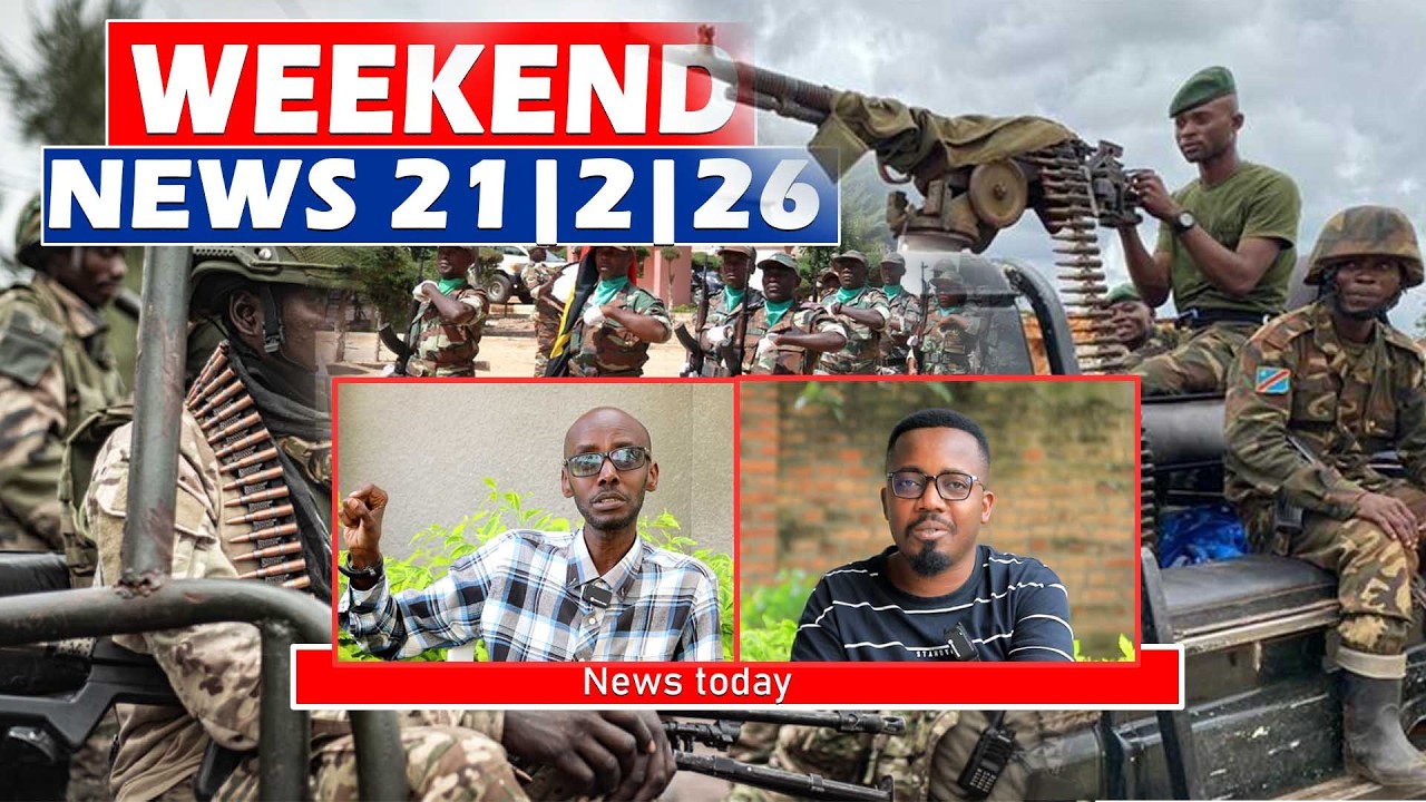 WEEKEND NEWS 21|02|26:ANGOLA IZANYE INGABO?DRONE ZAKOZE AMABARA MURI FDNB NA FARDC|GATOYI NI AMAGASA