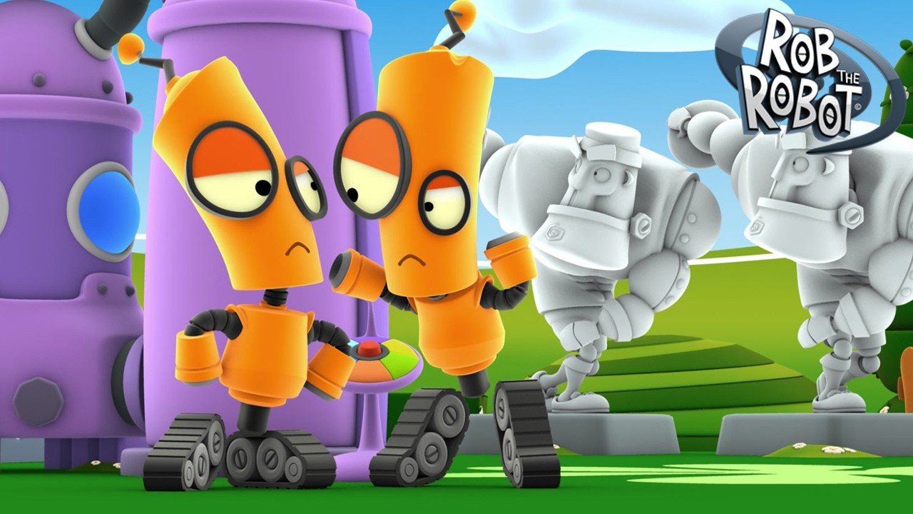 Clone Planet Trouble! 👯 Be Unique! 🌈 | Rob The Robot | Preschool Learning