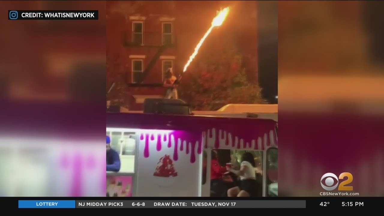 Man Shoots Flamethrower From Roof Of MTA Bus In Brooklyn