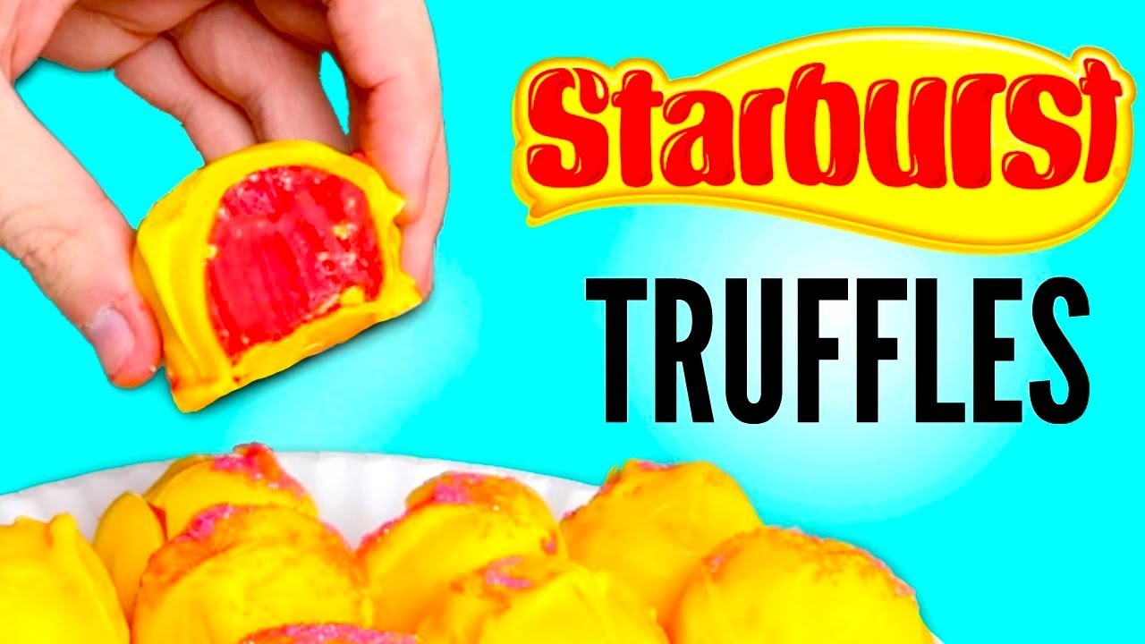 STARBURST CHOCOLATE CANDY TRUFFLES DIY | How To