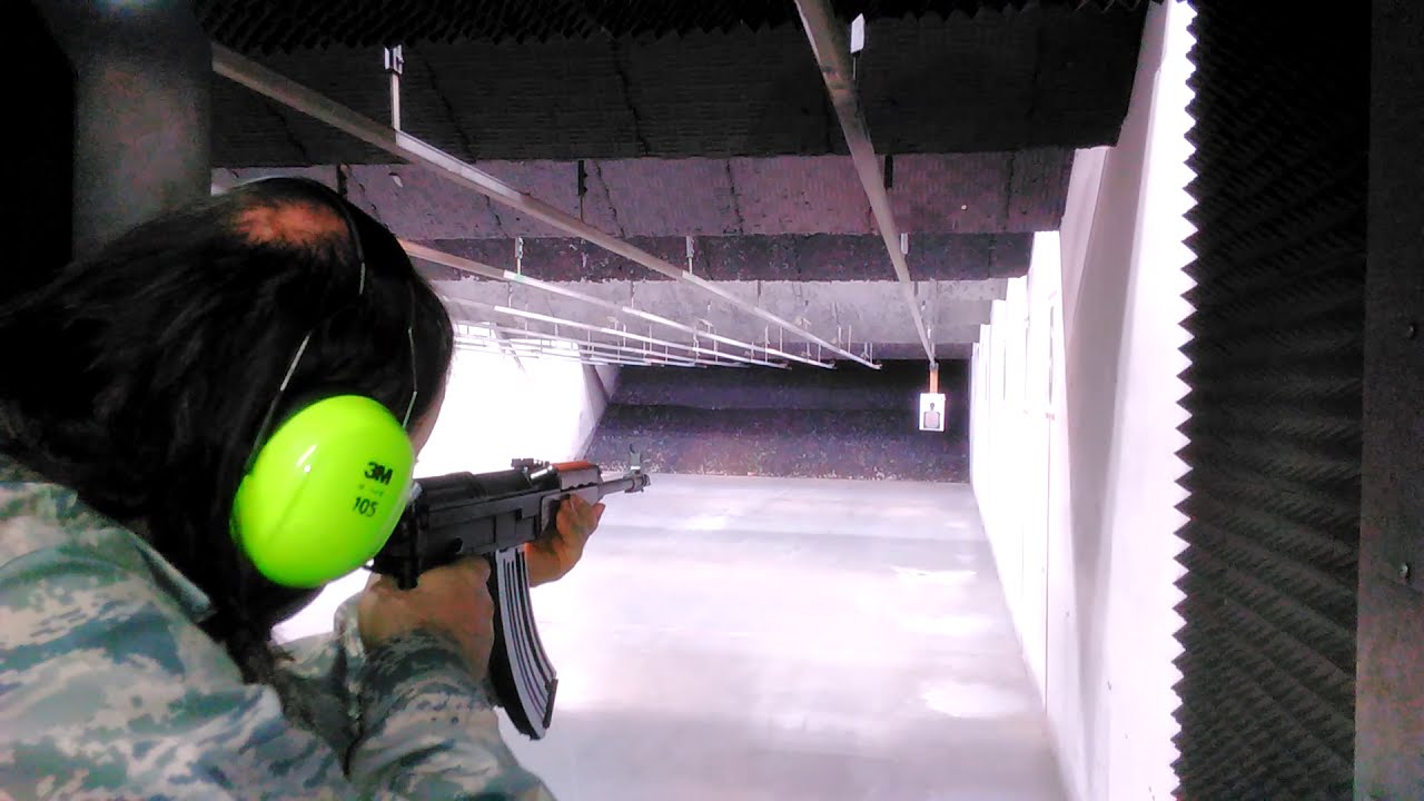 Czech guns range video