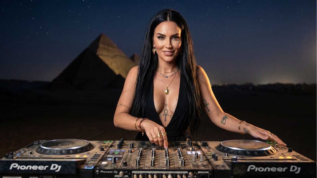 Dark Underground Tech House 2026 | Hypnotic Desert Pyramid Rave | Deep Bass Energy