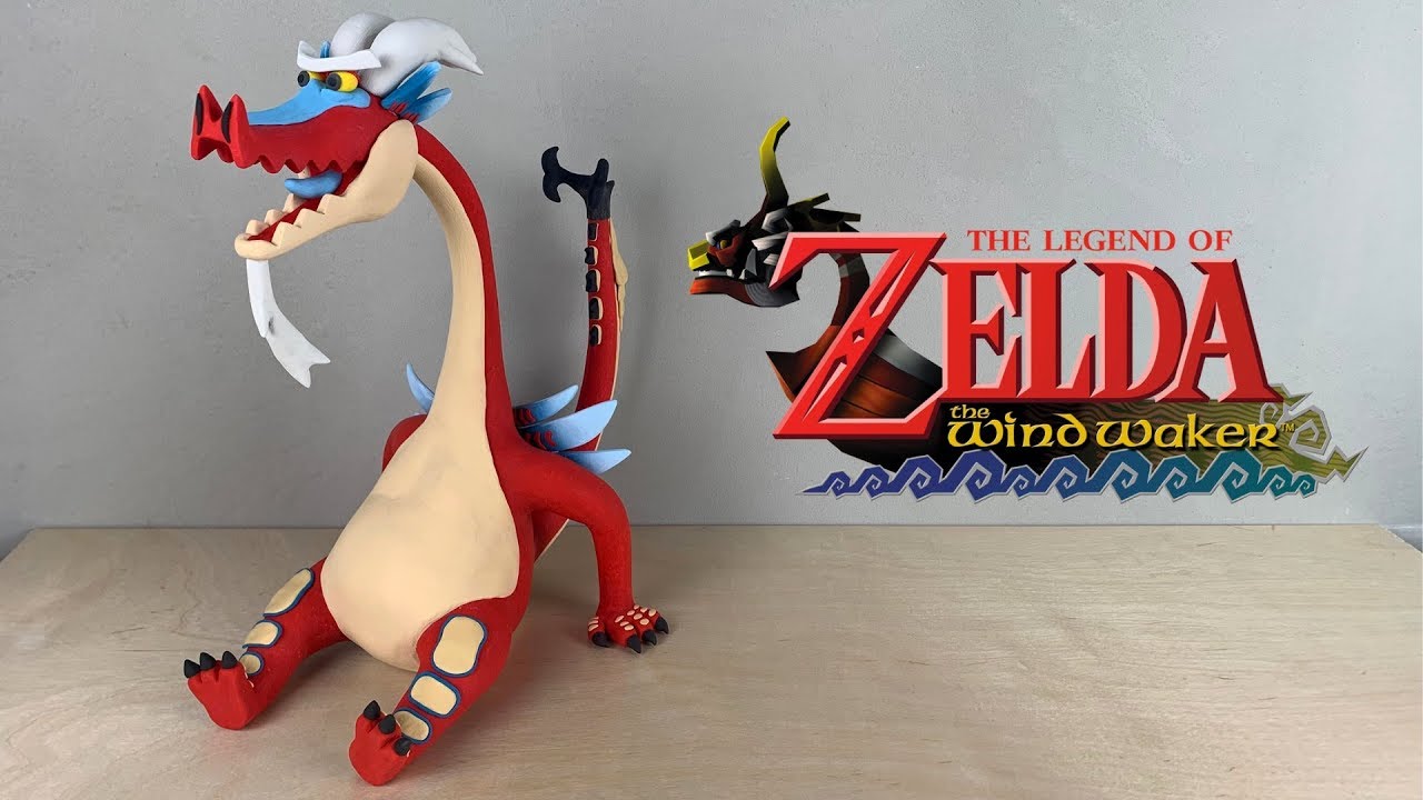 Making VALOO with CLAY | The Legend of Zelda: The Wind Waker Sculpture