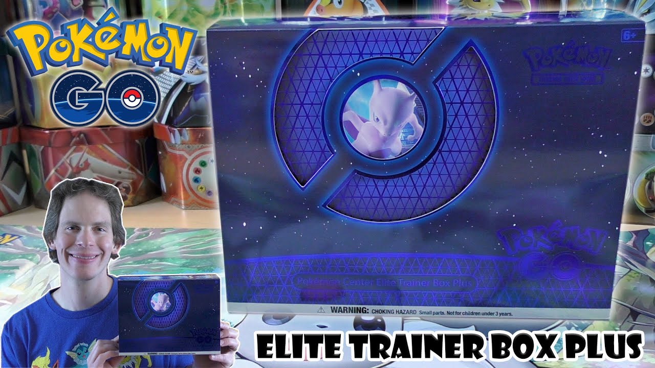 Открытие Pokemon GO Elite Trainer Box Plus
