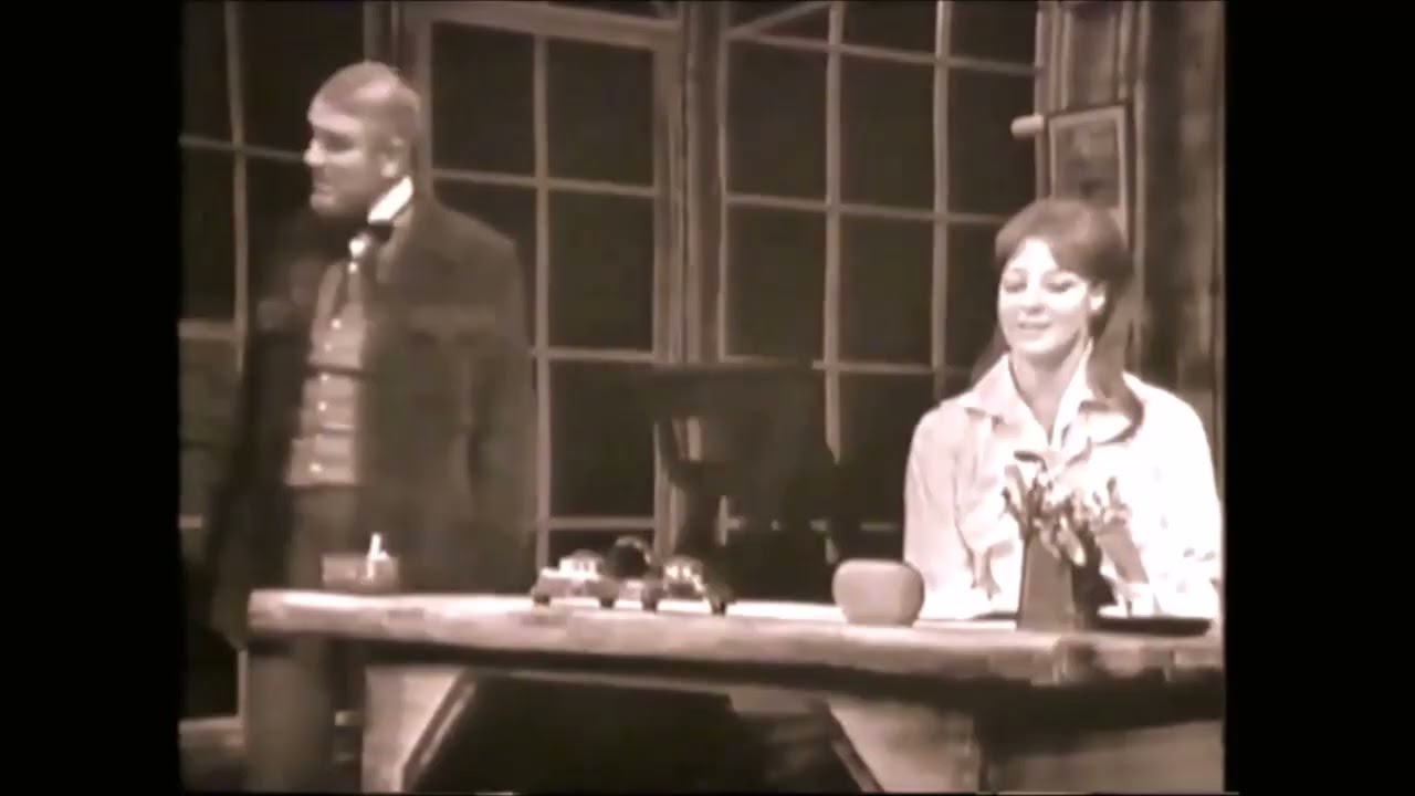 DAME MAGGIE SMITH IN THE MASTER BUILDER 1965