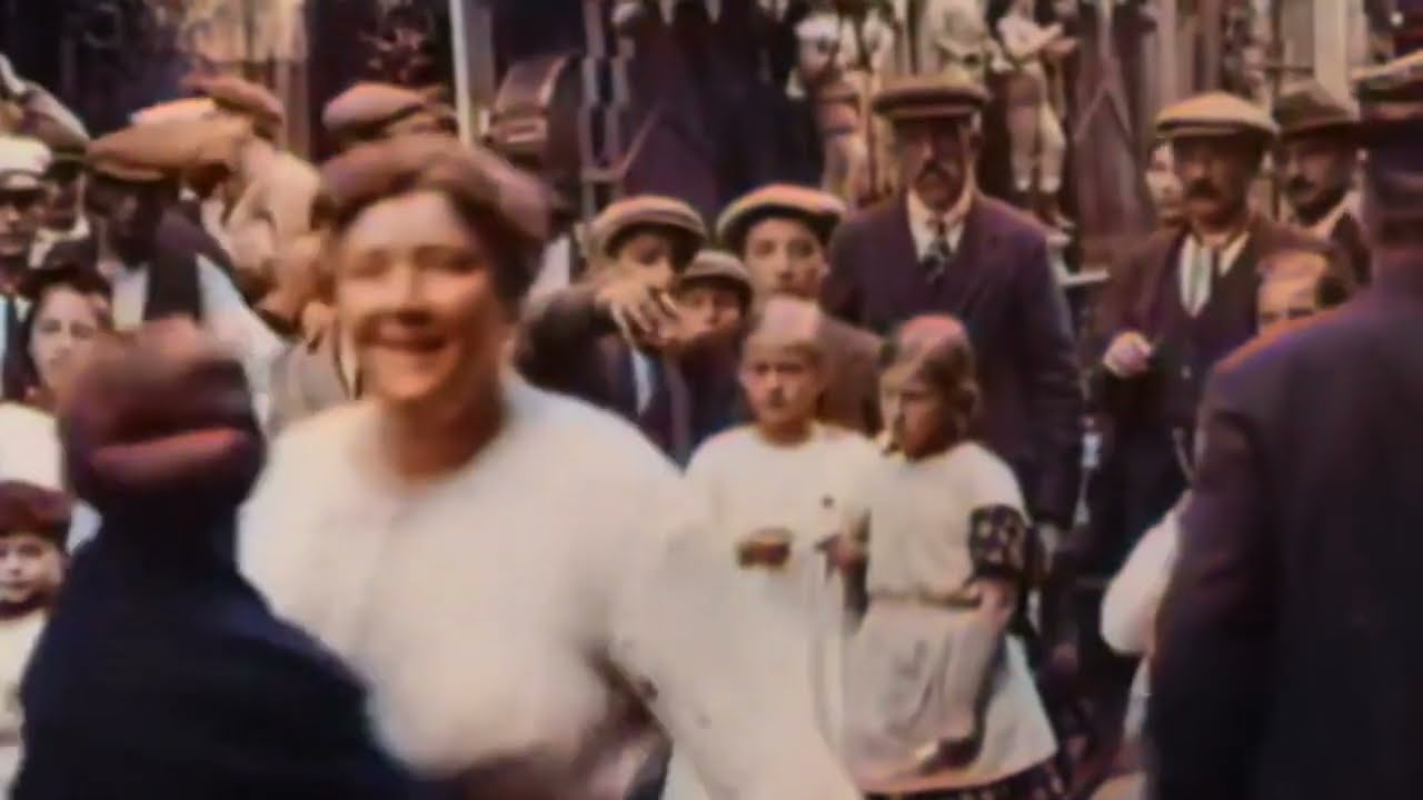 Amsterdam The Netherlands roaring twenties - in color