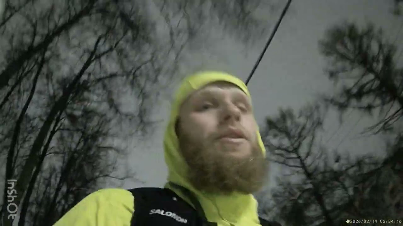 Утренний Лонг по льду 27 км💪💪💪
