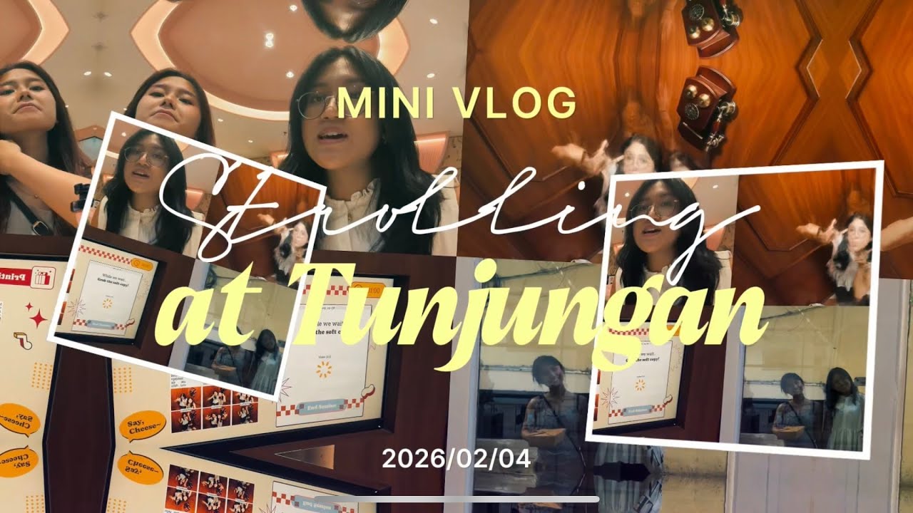 mini vlog: strolling at tunjungan 👯‍♀️ fudgybro, we the fork & more
