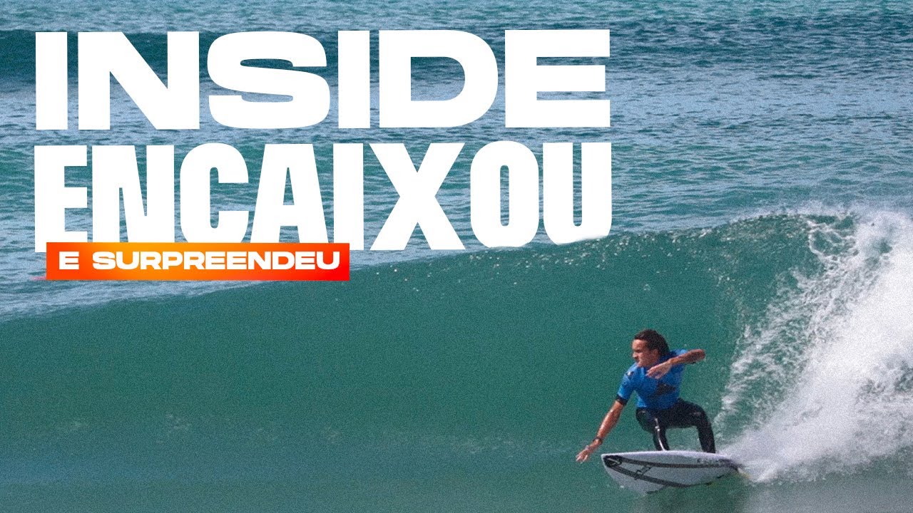 Inside Encaixou e Surpreendeu! - Altas Ondas em Floripa #surf #surfing #waves #morrodaspedras