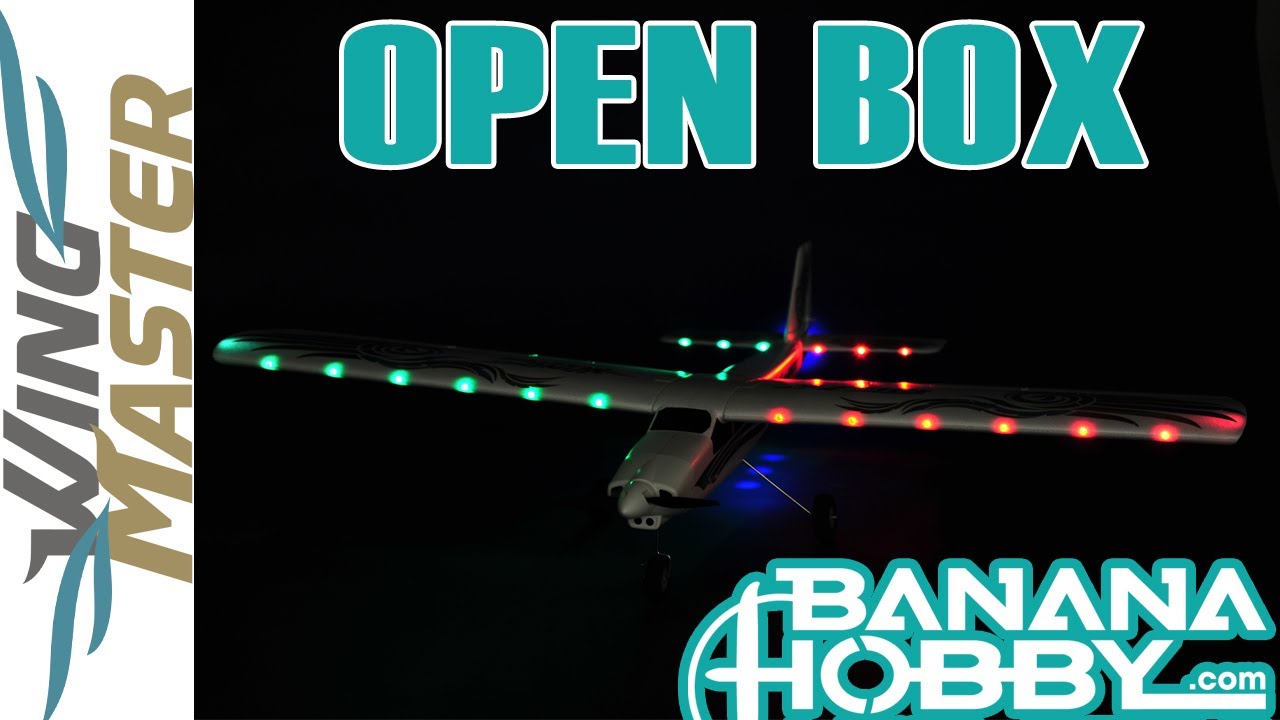 Wing Master BlitzRCWorks | Open Box Review | Flight Trainer