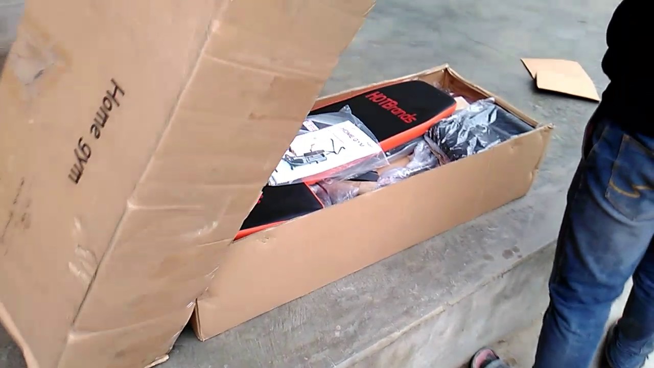 Unboxing Telebrands home gym