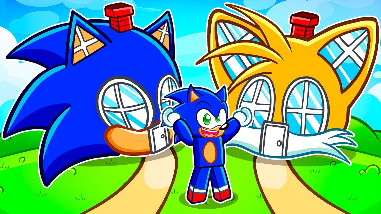 Sonic vs Tails HOUSE in Roblox!
