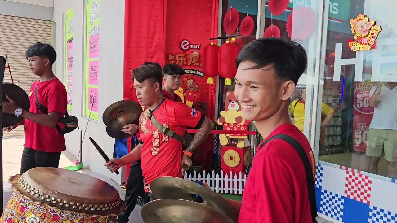 lion dance drumming skills | fook tet kung