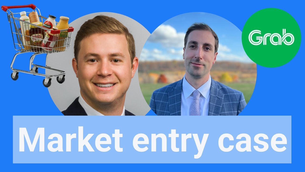 Market entry consulting case interview: Should Grab bet on groceries (w/ BCG & EY Consultants)