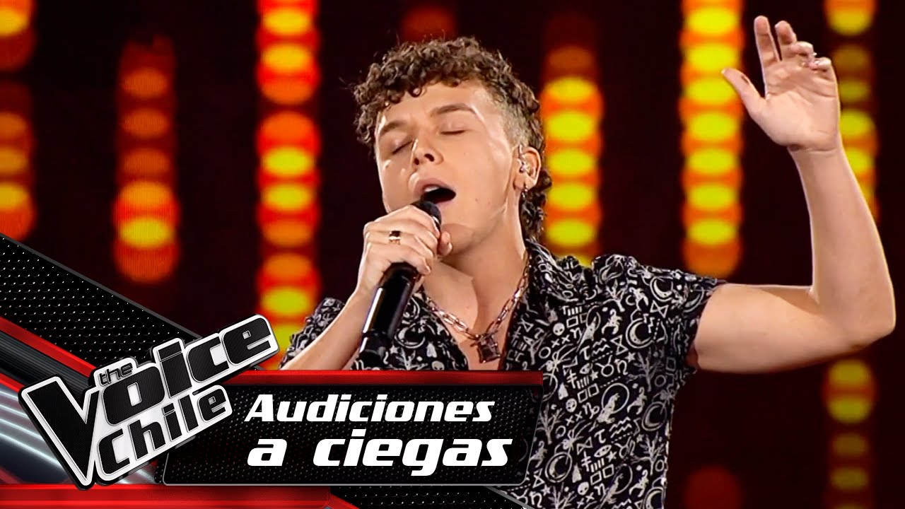 Bastián Salazar - Back to black | Audiciones a Ciegas | The Voice Chile