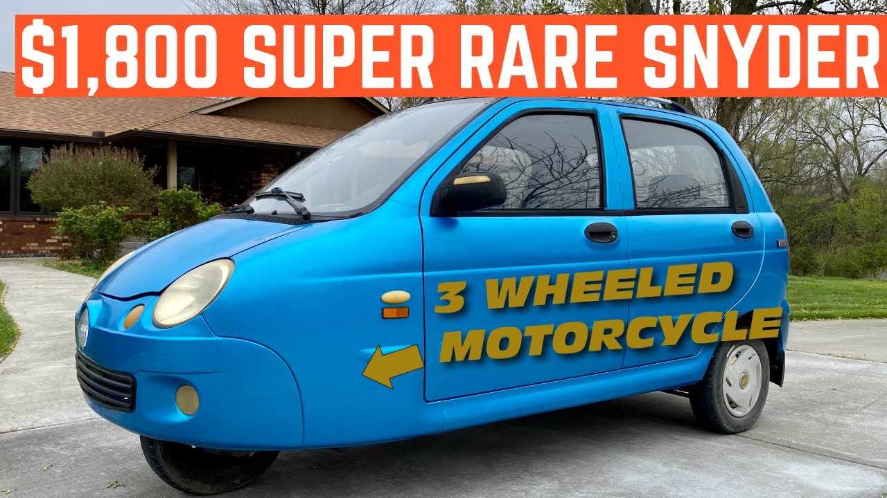 I BOUGHT A 3 Wheeled Car You've NEVER Seen *SNYDER ST600-C*
