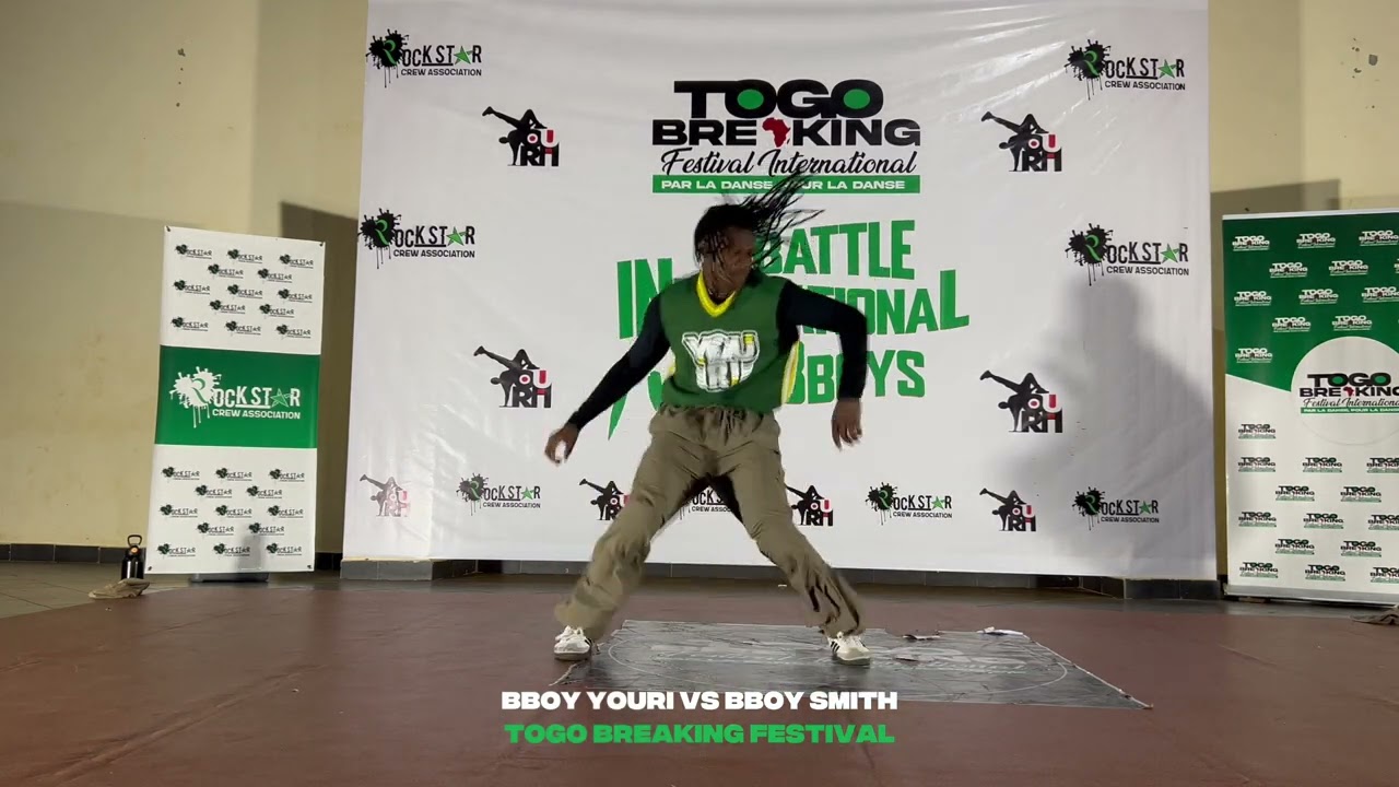 BBOY YOURI VS BBOY SMITH _ SEMI FINAL _TOGO BREAKING FESTIVAL INTERNATIONAL 4