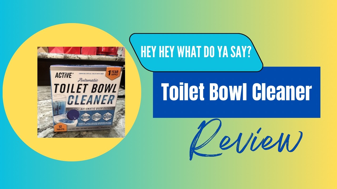 Effortless Cleanliness with ACTIVE Toilet Bowl Cleaner Tablets!