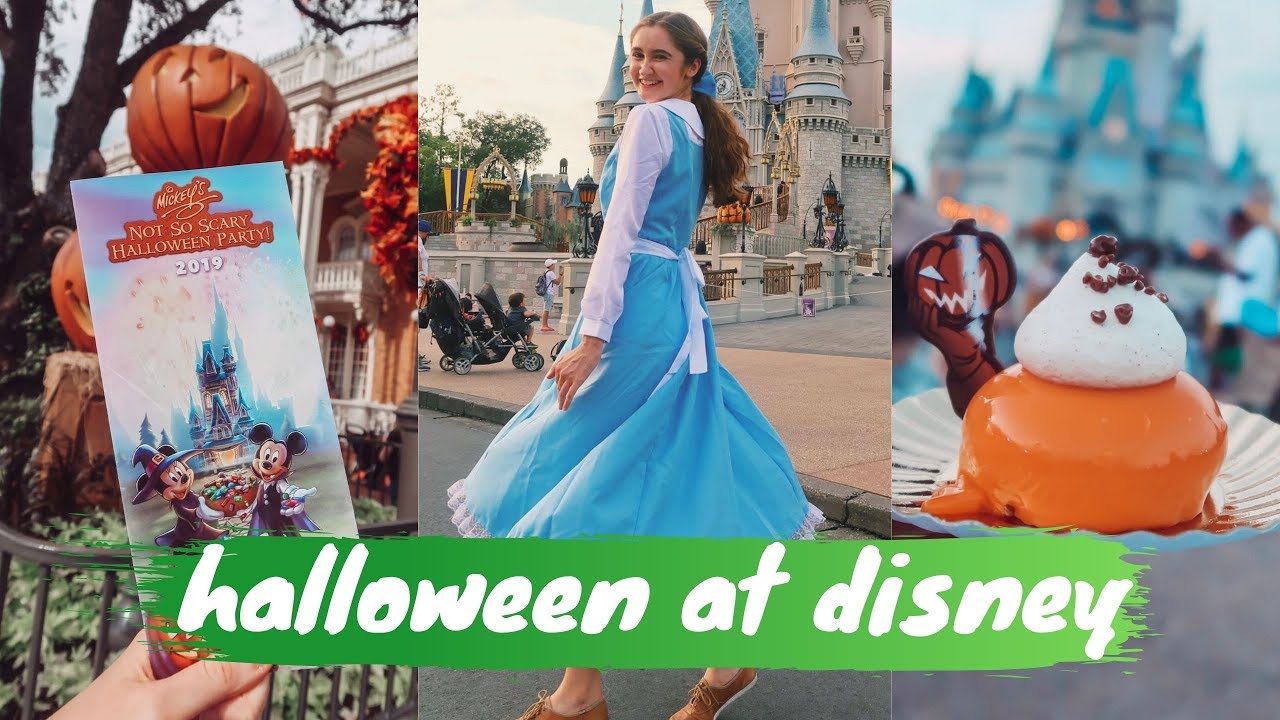 a very spoopy, sugary mickey's not so scary halloween party // DISNEY VLOG #5