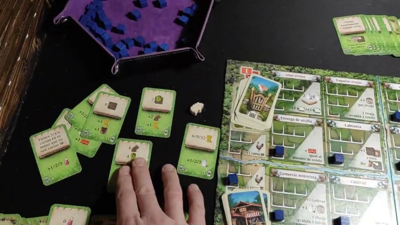 012 🚀 HALLERTAU ⇒ Impro-Reseña  ...  ¿¿el juego de la CASA REPTANTE ??  [UWE ROSENBERG]