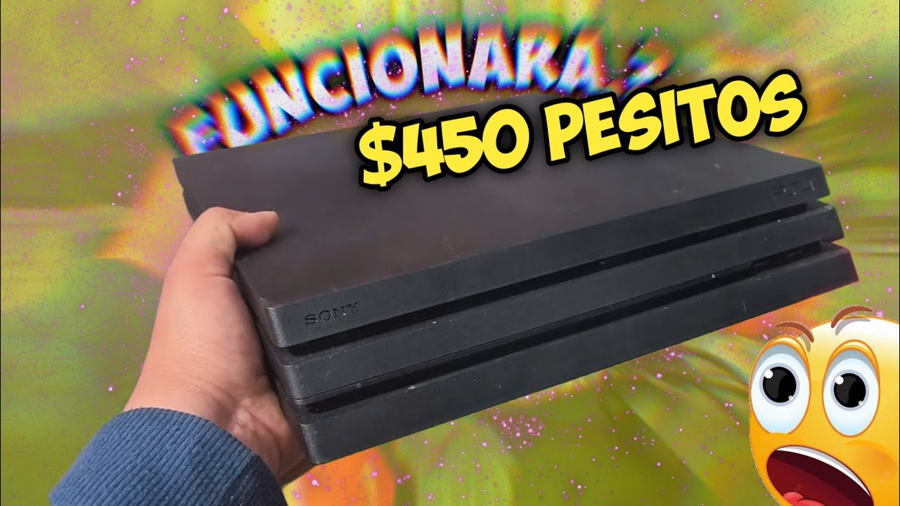 Me encontré una PlayStation 4 Pro en el tianguis a precio ridículo  ¿Funciona o no?”