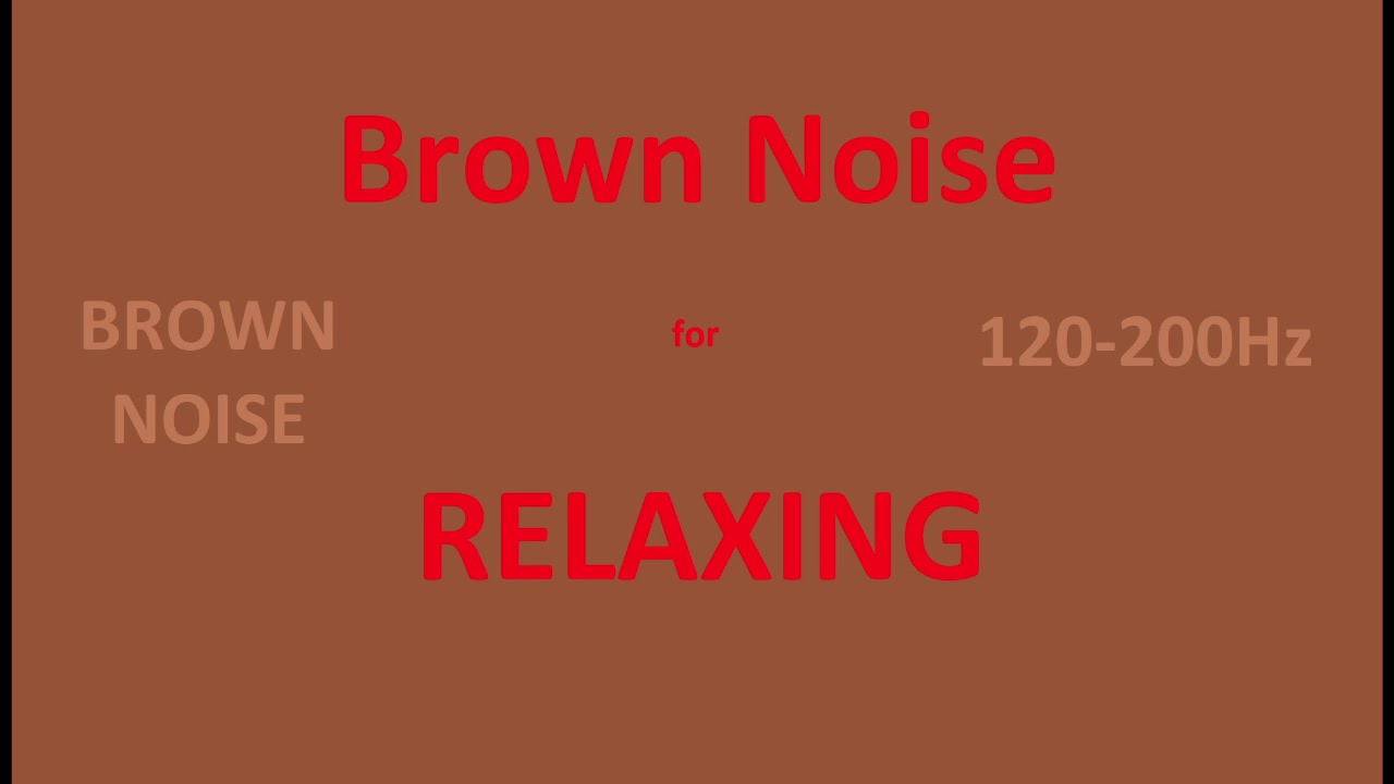 Brown Noise Relaxing | 30 Minutes of Brown Noise🔥🔥