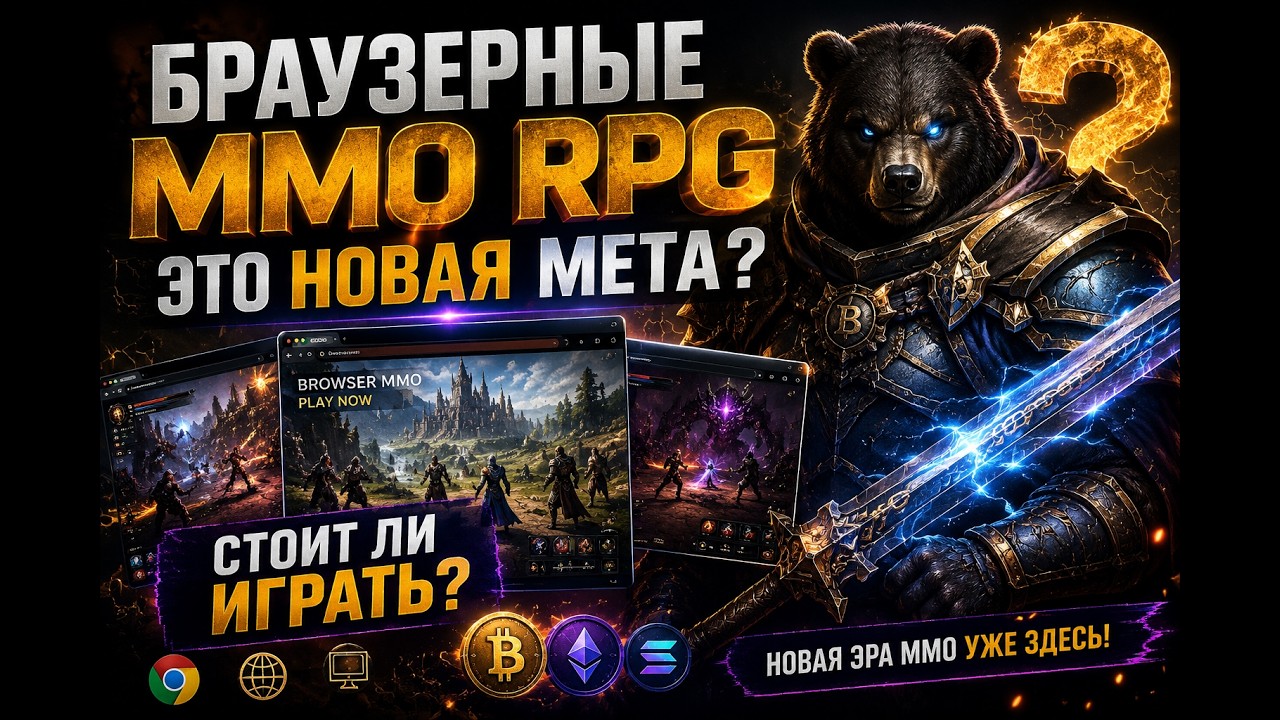 😈 БРАУЗЕРНЫЕ P2E ИГРЫ ЗАХВАТЫВАЮТ РЫНОК? Разбор новой волны. Стоит ли играть?