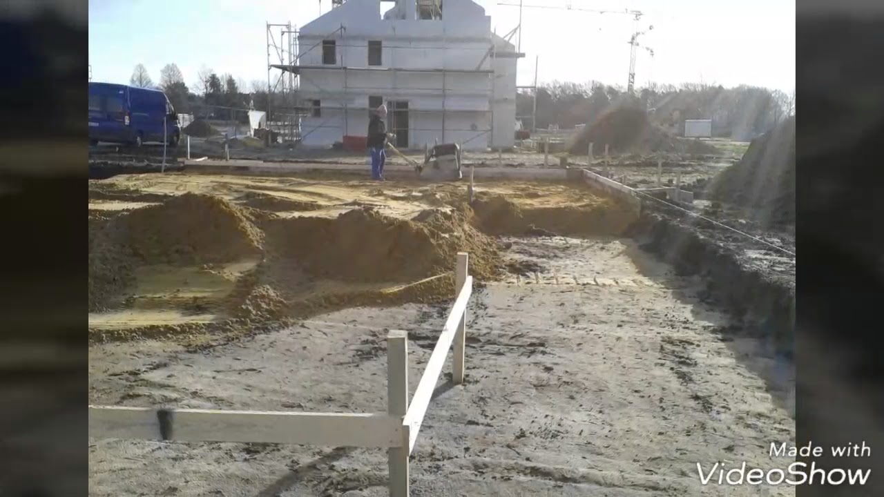 Mein 1 Neubau Einfamilienhaus Bauen  in Eigenleistung EFH Porenbeton