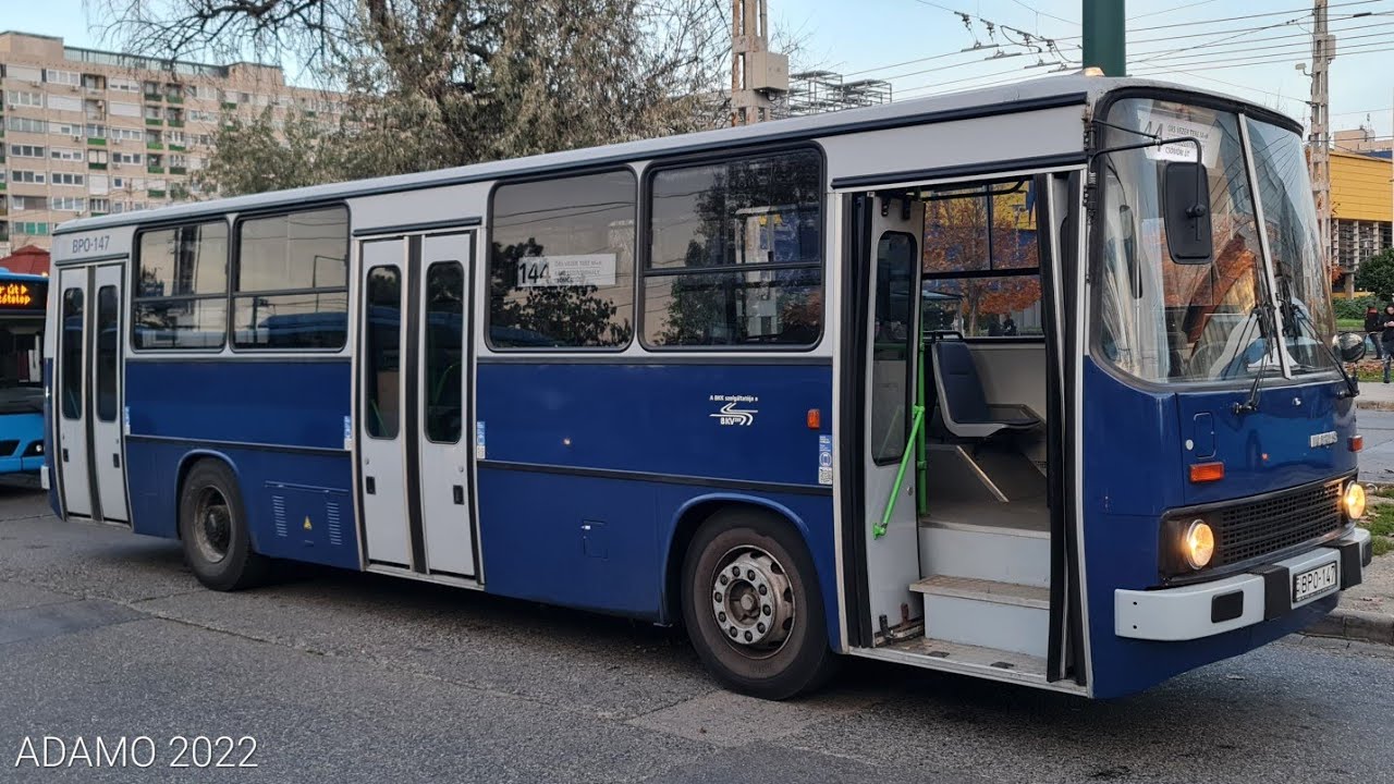 Utolsó száguldás Ikarus 260 autóbusszal 144 vonalon