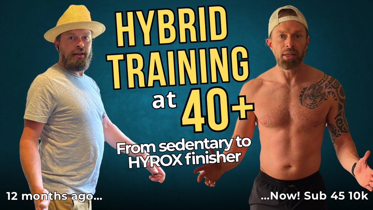 How To Start Hybrid Training In Your 40’s | From Sedentary to Hyrox - How I Went Hybrid