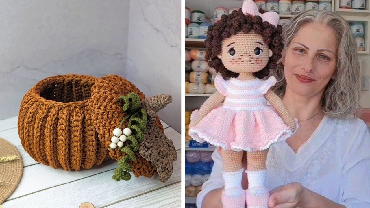 Beautiful & attractive crochet handmade items and ideas design