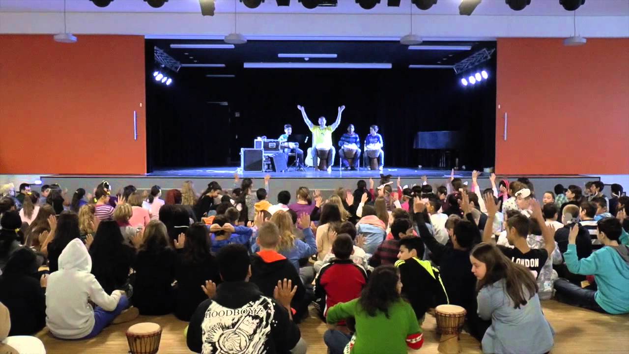 Projektwoche Schule Maretstraße - Trommelzauber 2014