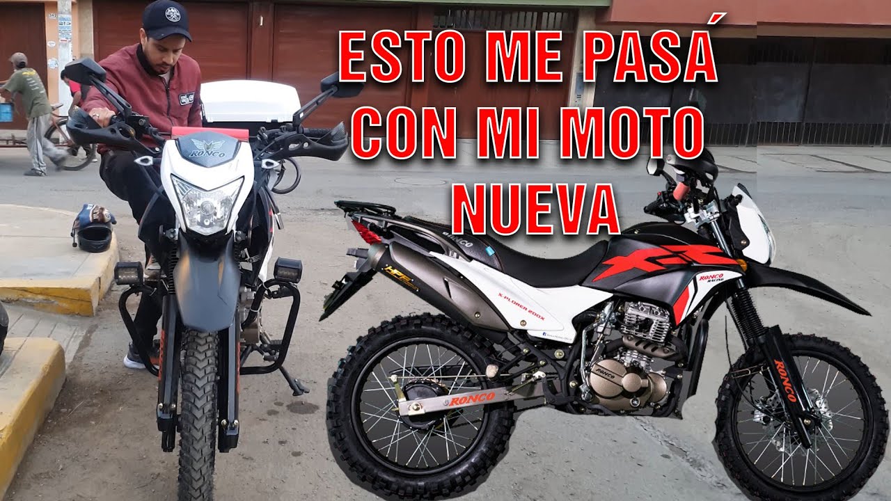 COMO ME VA CON MI MOTO RONCO 200X?
