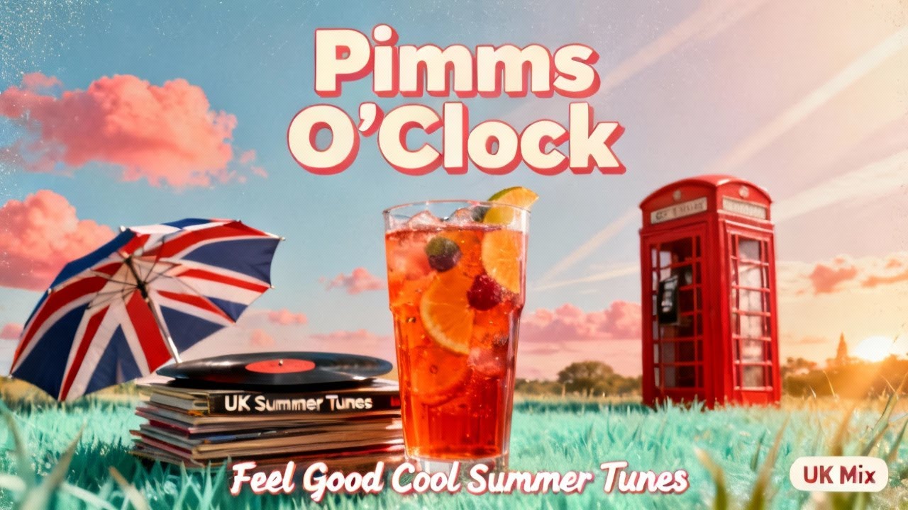 🌞 PIMMS O'CLOCK Summer Retro Soul Vibes 😎 Eclectic Good Time Family-friendly UK DJ Mix 😎