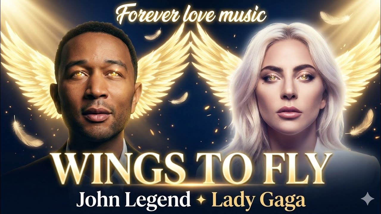 Wings to fly - John Legend ft Lady Gaga (2026 official video) emotional love song|Heartfelt ❤️