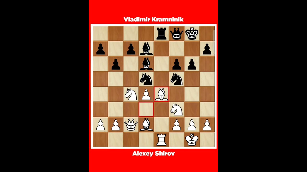 Alexey Shirov vs Vladimir Kramnik √ Tch RUS Man Sochi RUS, 2015.