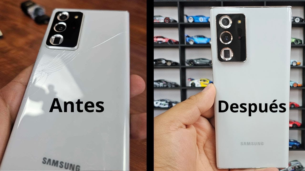 Cambio de tapa Galaxy Note 20 Ultra