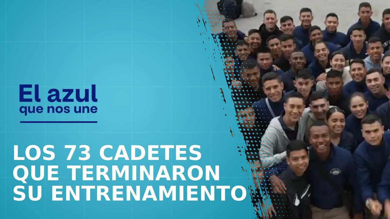 Los 73 estudiantes que terminaron su crucero de entrenamiento