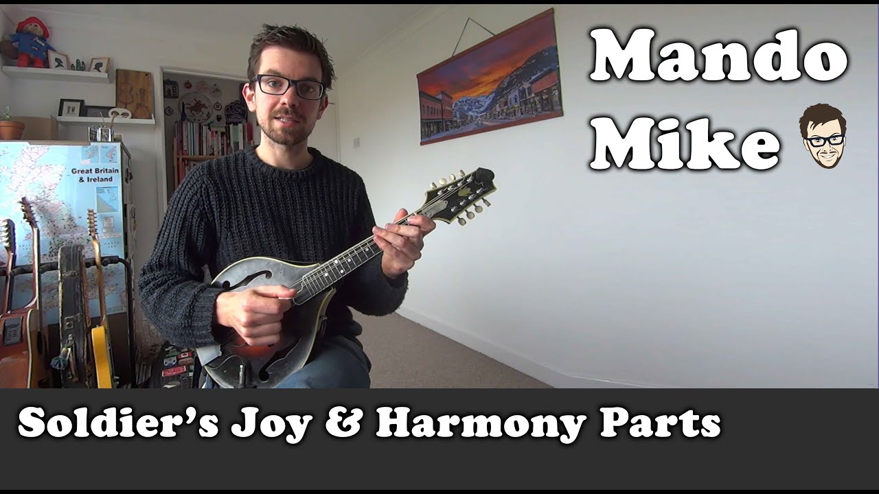 Soldier's Joy - The Melody and writing Harmony parts - Mandolin Lesson (Beginner & Intermediate)