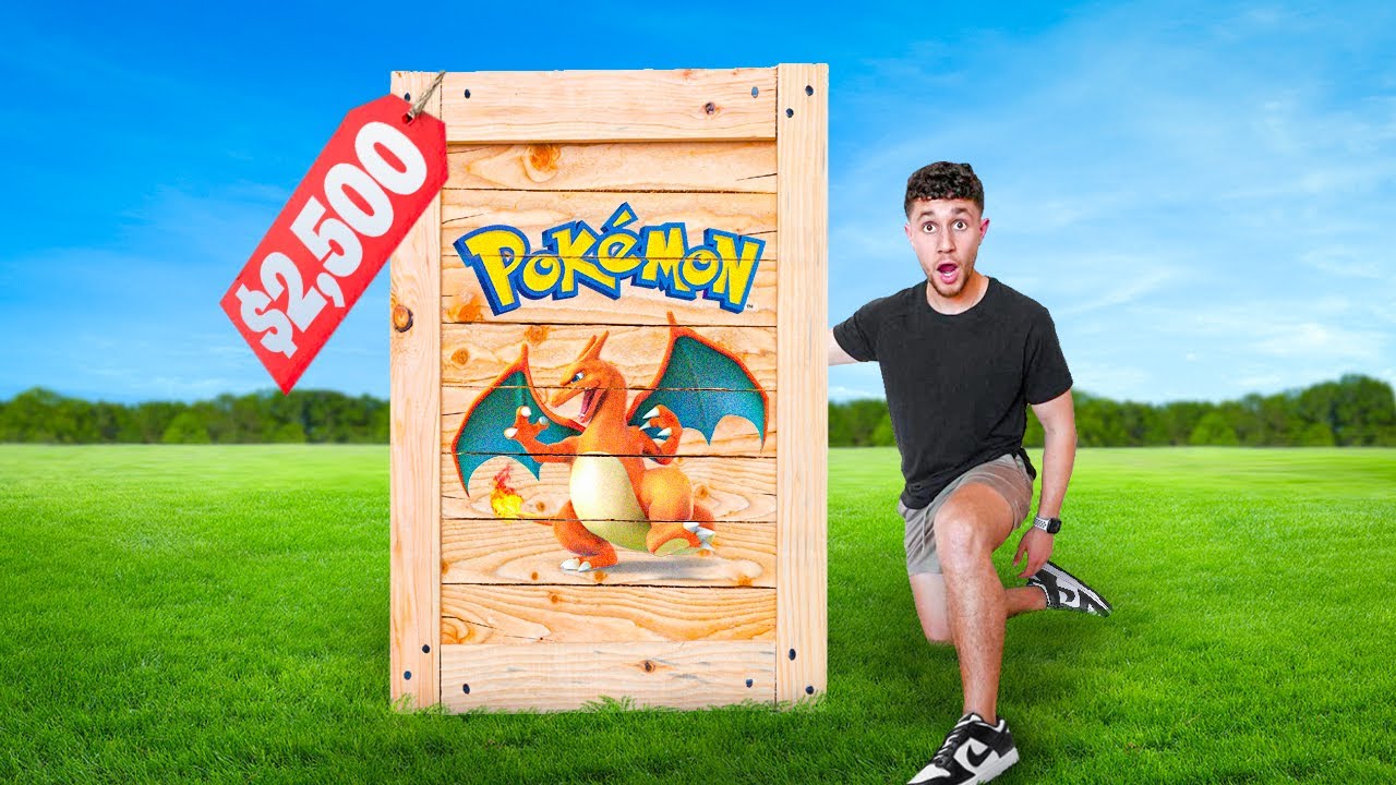 I Bought a $2,500 Charizard Mystery Box!