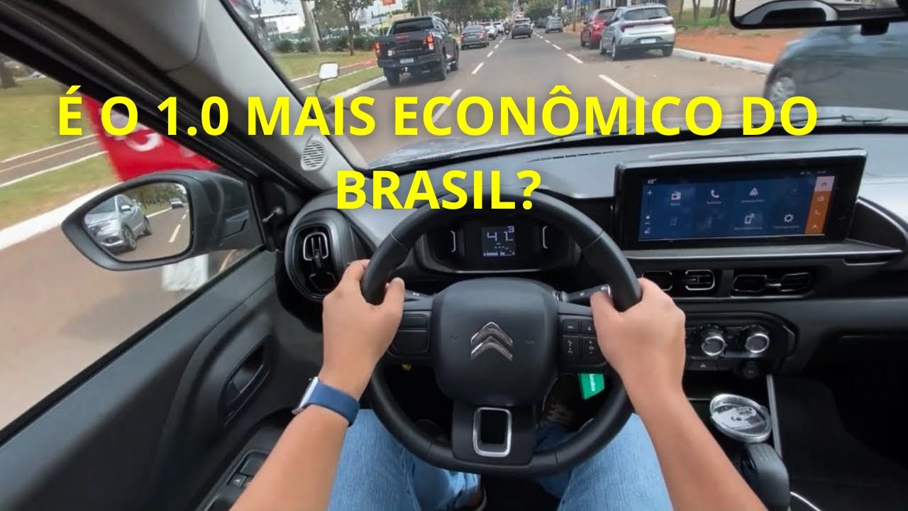 CONSUMO NA CIDADE DO CITROËN C3 LIVE PACK 1.0 2023, SERÁ QUE É ECONÔMICO MESMO? 🤔🤔🤔