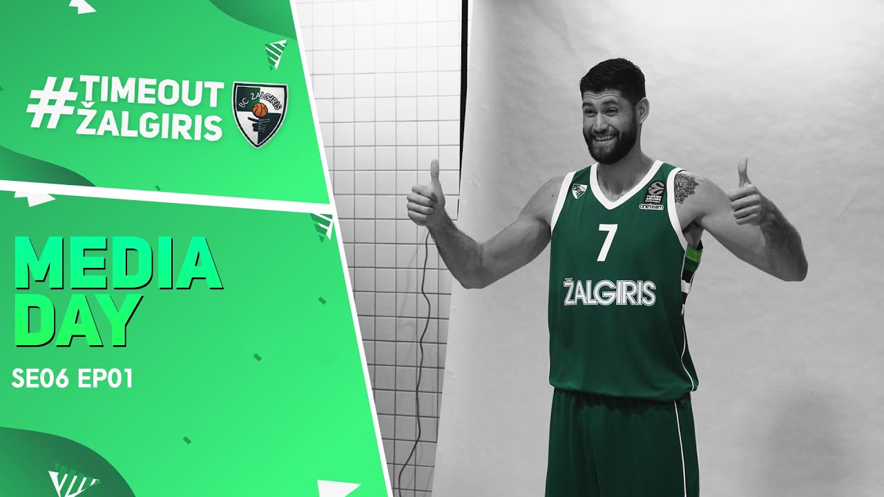#TimeOutŽalgiris S06 E01 (Media day edition)