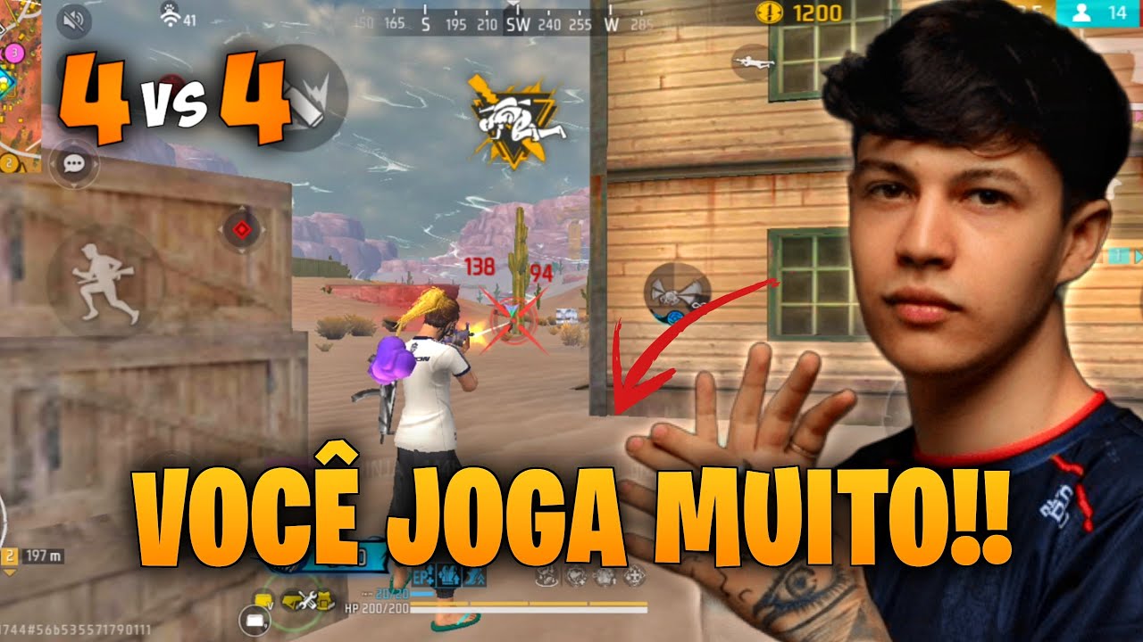 JOGANDO COM A VISÃO DE JOGO DO TWO9! DEU BOM?? MOBILE 2/3  DEDOS.