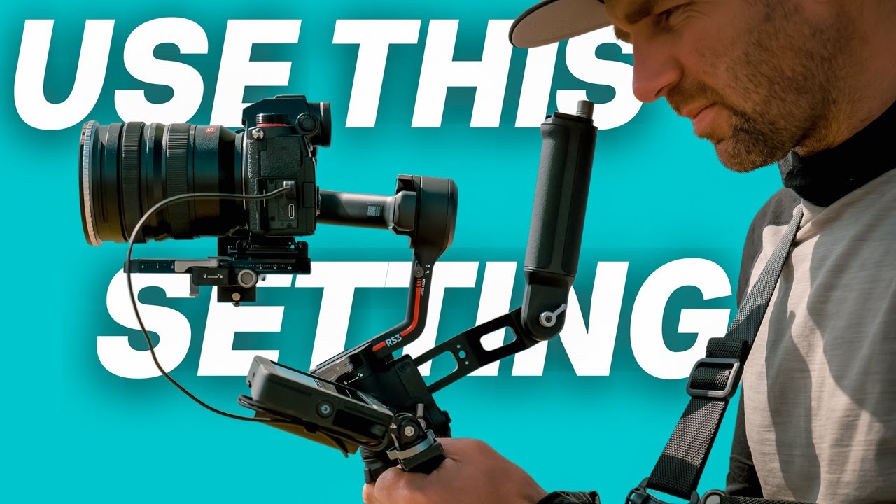 Настройки подвеса DJI RS3 | От дрожащих до суперплавных кадров!