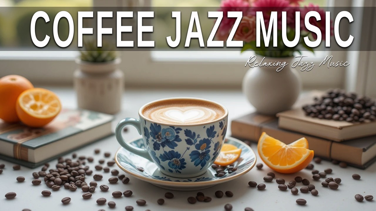 Coffee Jazz Music ☕ Bossa Nova background for Happy Moods, Great Moods & Stress Relief