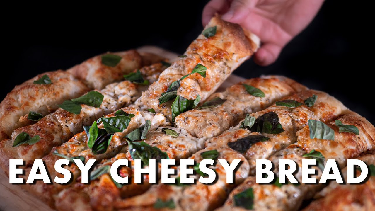 How to Make Easy Cheesy Garlic Bread at Home!
