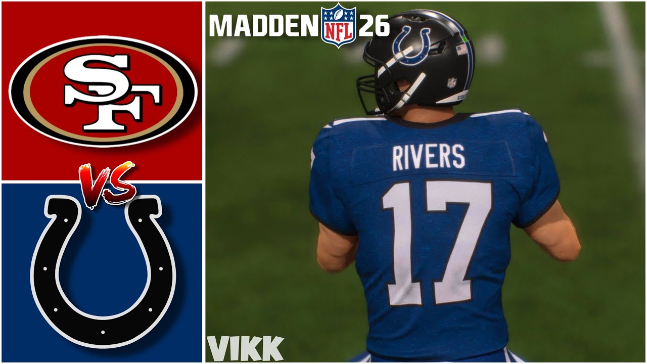 49ers vs Colts Week 16 Simulation (Madden 26)